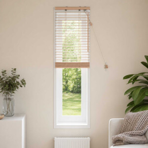vidaXL Venetiaanse jaloezie Eiken Look 50 x 130 cm 35 mm