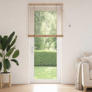 vidaXL Venetiaanse jaloezie Eiken Look 95 x 250 cm 35 mm