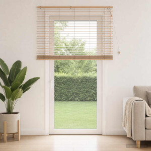 vidaXL Venetiaanse jaloezie Eiken Look 145 x 250 cm 35 mm