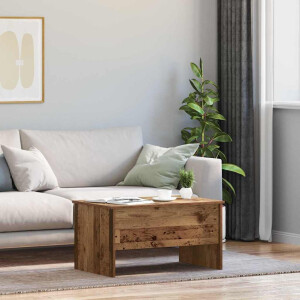 vidaXL Salontafel Oud Hout 102 x 50,5 x 46,5 cm Bewerkt hout
