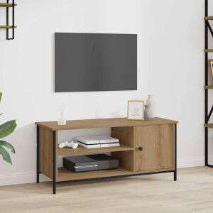 vidaXL TV-kast Artisan Eiken 100 x 40 x 45 cm Bewerkt hout