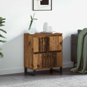 vidaXL Dressoir Oudhout 60 x 35 x 70 cm