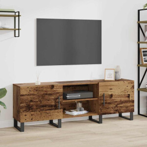 vidaXL TV-kast Oud Hout 150 x 30 x 50 cm Bewerkt hout