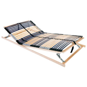 vidaXL Lattenbodem Bruin 140 x 190 cm Massief beukenhout