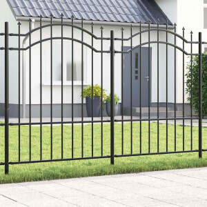 vidaXL Tuinhek Woerden Grijs 240 x 190 cm Poedergecoat staal