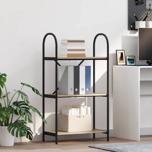 vidaXL Boekenkast Sonoma Eiken 60 x 30 x 109 cm Bewerkt hout