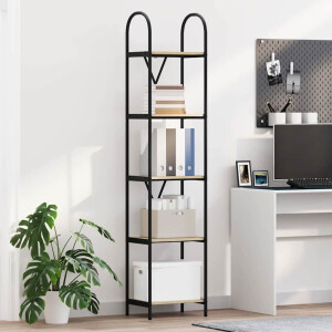 vidaXL Boekenkast Sonoma Eiken 40 x 30 x 183 cm Bewerkt hout
