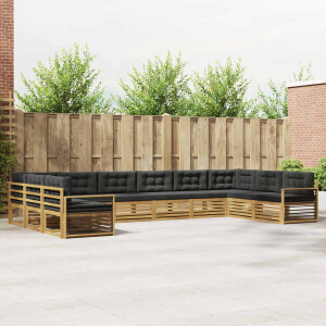 vidaXL Sofa-Sets Massief Acaciahout