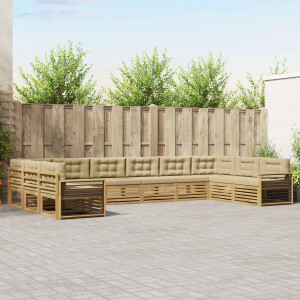 vidaXL Sofa-Sets Massief Acaciahout