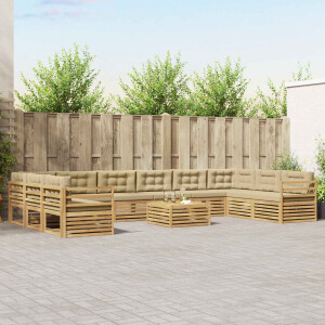 vidaXL Sofa-Sets Massief Acaciahout
