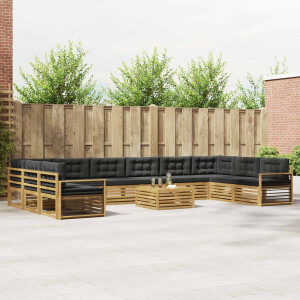 vidaXL Sofa-Sets Massief Acaciahout