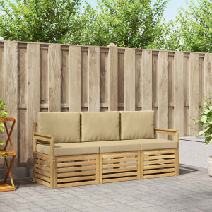 vidaXL Sofa-Sets Massief Acaciahout