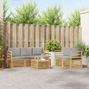 vidaXL Sofa-Sets Massief Acaciahout