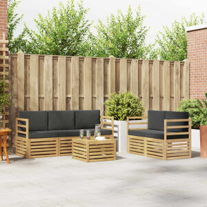 vidaXL Sofa-Sets Massief Acaciahout