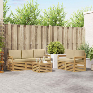vidaXL Sofa-Sets Massief Acaciahout