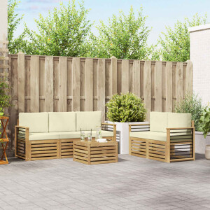 vidaXL Sofa-Sets Massief Acaciahout