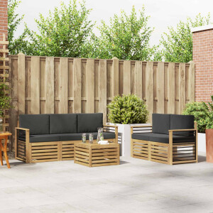 vidaXL Sofa-Sets Massief Acaciahout