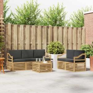 vidaXL Sofa-Sets Massief Acaciahout