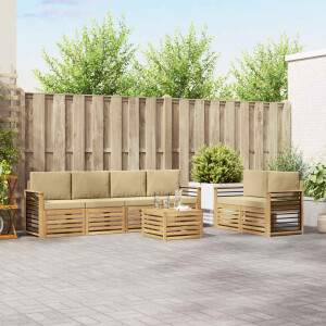 vidaXL Sofa-Sets Massief Acaciahout