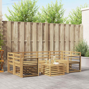 vidaXL Sofa-Sets Massief Acaciahout
