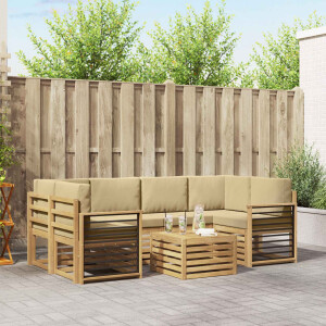 vidaXL Sofa-Sets Massief Acaciahout