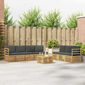 vidaXL Sofa-Sets Massief Acaciahout
