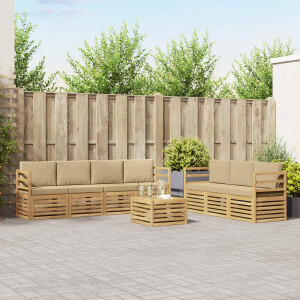 vidaXL Sofa-Sets Massief Acaciahout