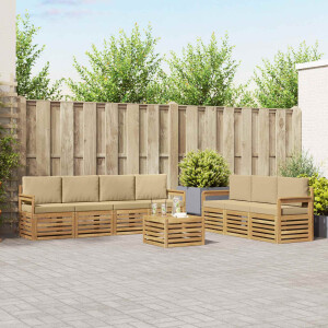 vidaXL Sofa-Sets Massief Acaciahout