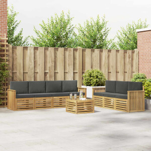 vidaXL Sofa-Sets Massief Acaciahout