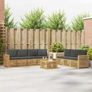 vidaXL Sofa-Sets Massief Acaciahout