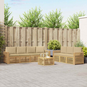 vidaXL Sofa-Sets Massief Acaciahout