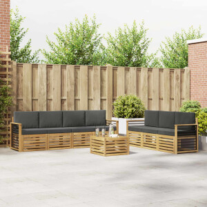 vidaXL Sofa-Sets Massief Acaciahout