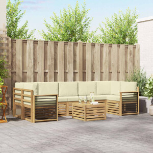 vidaXL Sofa-Sets Massief Acaciahout
