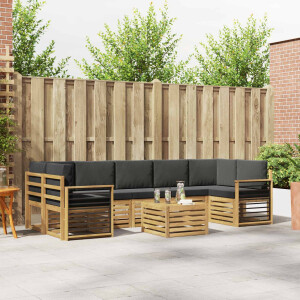 vidaXL Sofa-Sets Massief Acaciahout