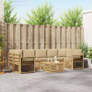 vidaXL Sofa-Sets Massief Acaciahout