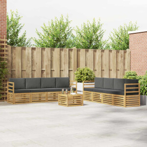 vidaXL Sofa-Sets Massief Acaciahout