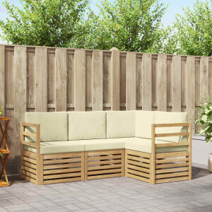 vidaXL Sofa-Sets Massief Acaciahout