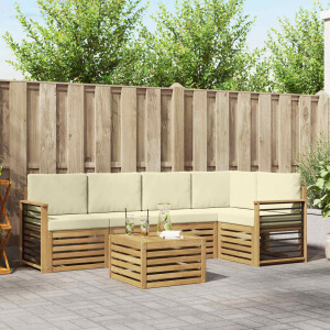 vidaXL Sofa-Sets Massief Acaciahout