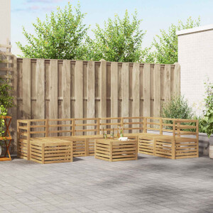 vidaXL Sofa-Sets Massief Acaciahout