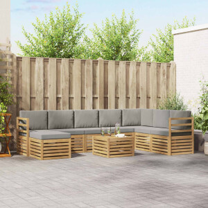 vidaXL Sofa-Sets Massief Acaciahout