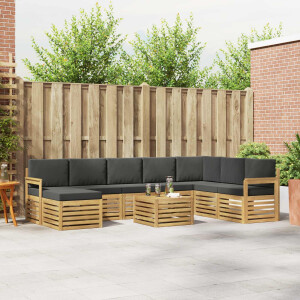 vidaXL Sofa-Sets Massief Acaciahout