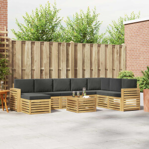 vidaXL Sofa-Sets Massief Acaciahout
