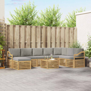 vidaXL Sofa-Sets Massief Acaciahout