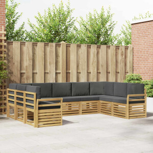 vidaXL Sofa-Sets Massief Acaciahout