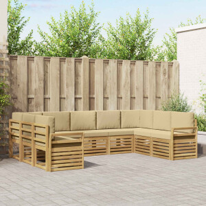 vidaXL Sofa-Sets Massief Acaciahout