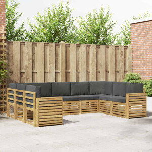 vidaXL Sofa-Sets Massief Acaciahout
