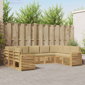 vidaXL Sofa-Sets Massief Acaciahout