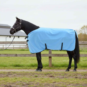 vidaXL Paardendeken Volledige Aqua 85 cm Polyester
