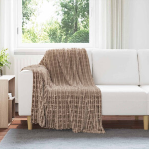 vidaXL Kleden 6 pcs Kameel 150 x 130 cm Fleece