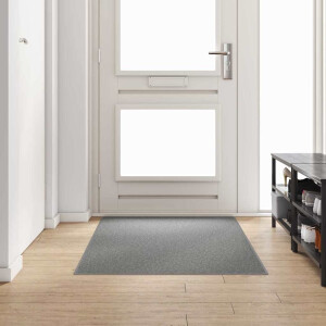 vidaXL Tapijt Loper Lichtgrijs 100 x 200 cm 100% Polypropyleen